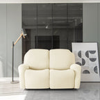 Funda de sofá reclinable color crema