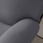 Funda de sofá reclinable gris