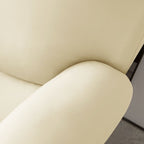 Funda de sofá reclinable color crema
