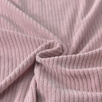 Funda de sofá rosa empolvado