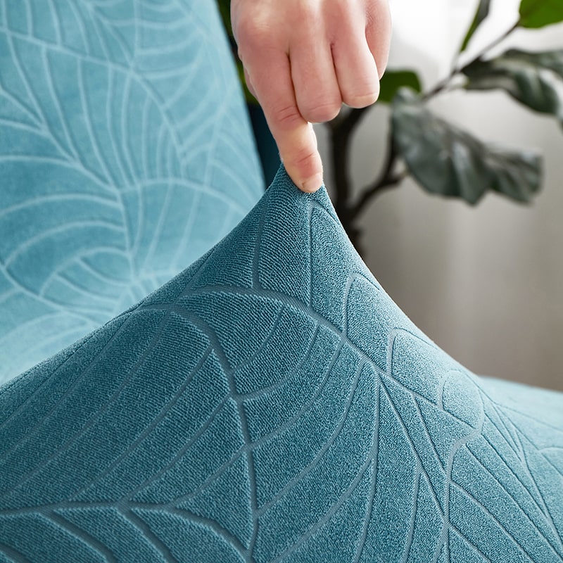 Funda impermeable para sofá cama Clic Clac Hoja Azul Cielo