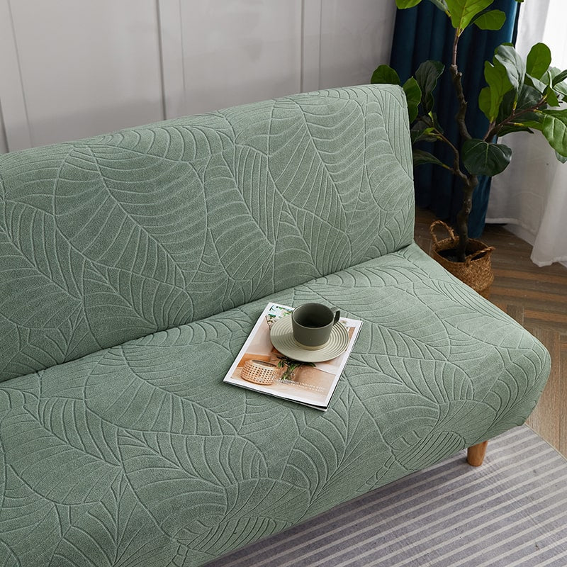 Funda impermeable para sofá cama Clic Clac, hoja verde agua