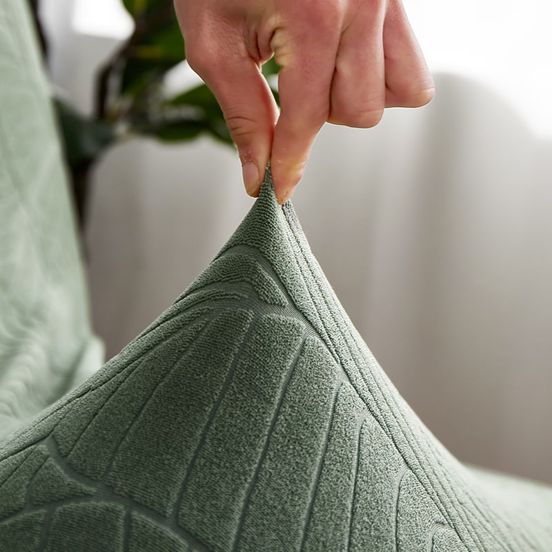 Funda impermeable para sofá cama Clic Clac, hoja verde agua