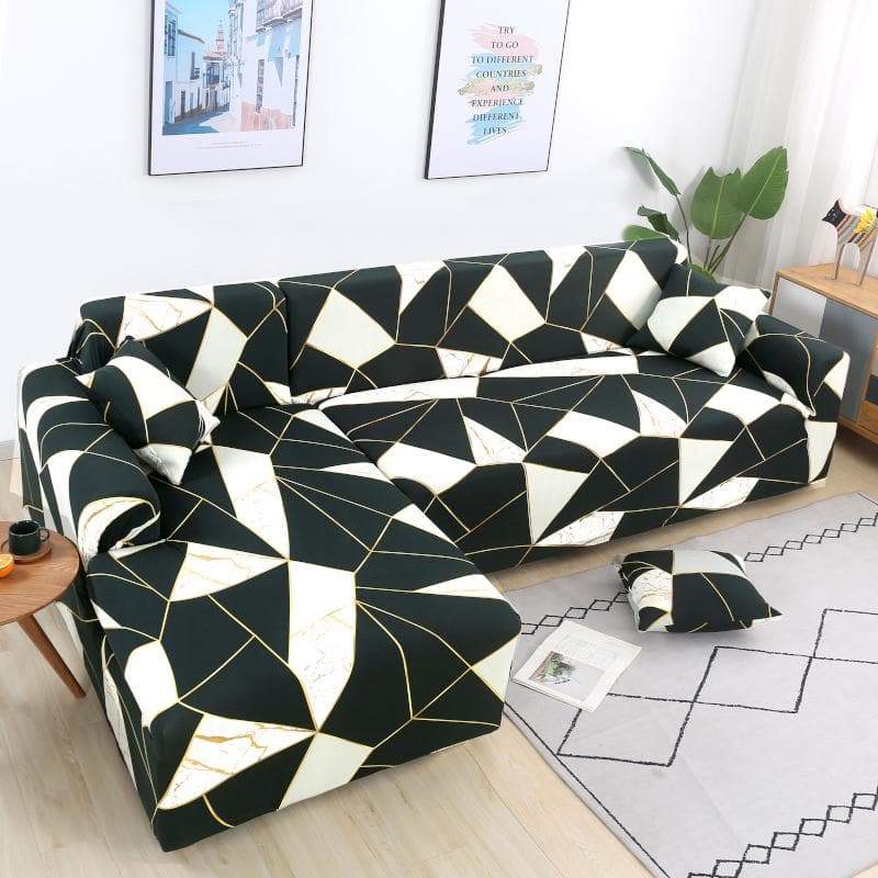 Funda de sofá esquinero Mosaïca