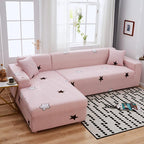 Funda para sofá esquinero Pink Star