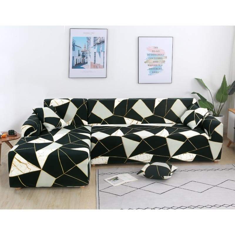 Funda de sofá esquinero Mosaïca