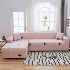 Funda para sofá esquinero Pink Star