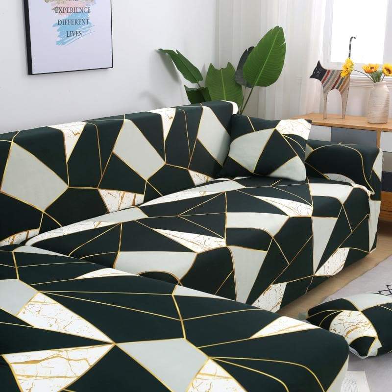 Funda de sofá esquinero Mosaïca