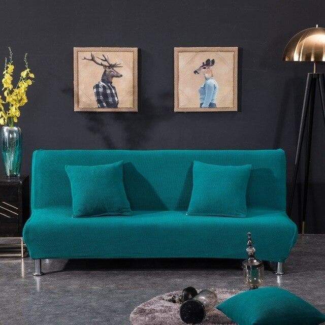 Funda para sofá cama azul