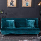 Funda para sofá cama azul
