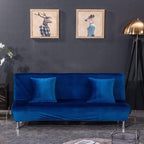 Funda para sofá cama azul
