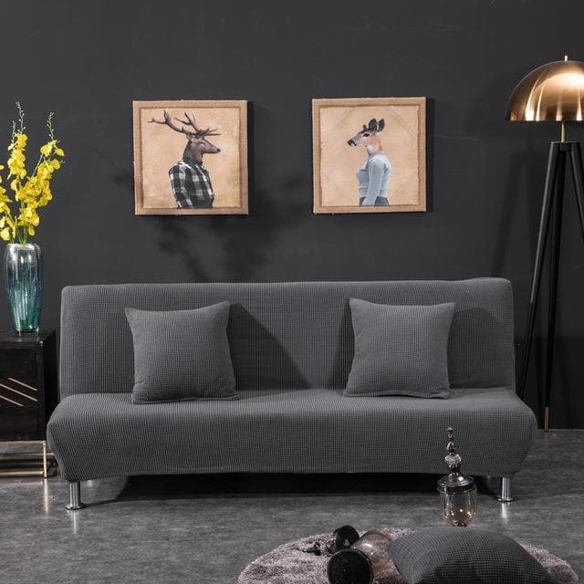 Funda para sofá cama gris