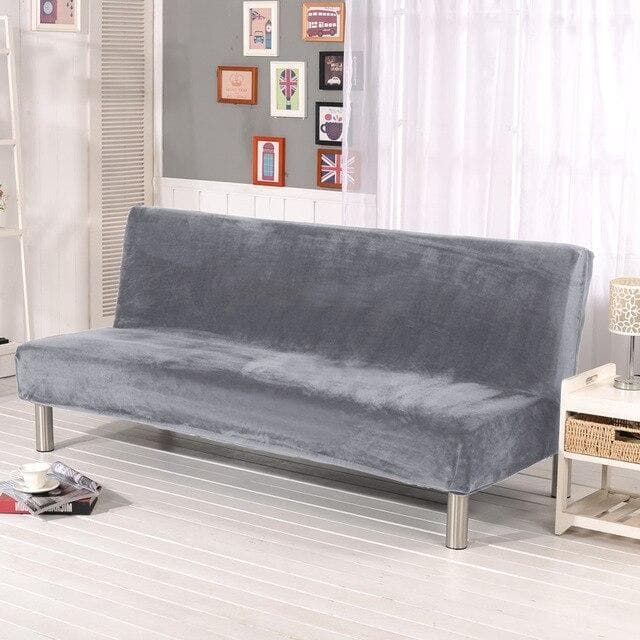 Funda para sofá cama gris