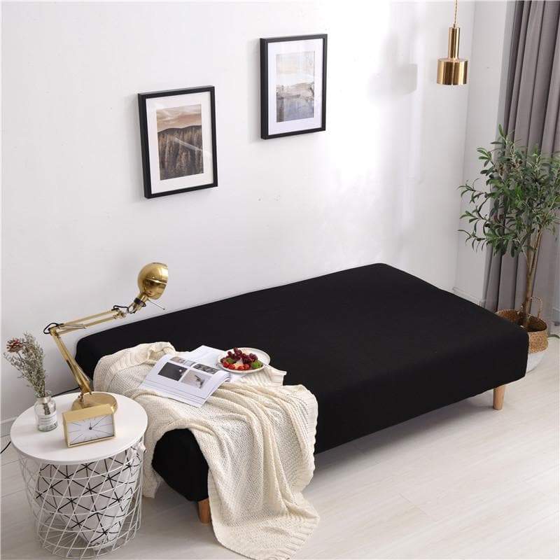 Funda para sofá cama clic-clac negra