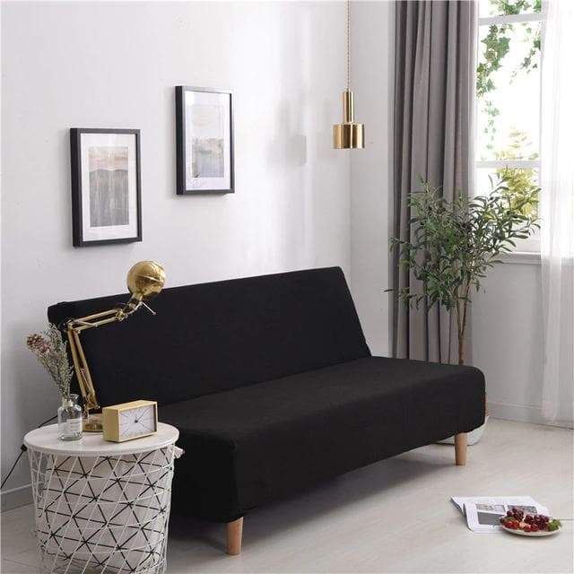 Funda para sofá cama clic-clac negra