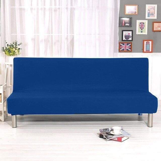 Funda para sofá cama azul