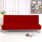 Funda para sofá cama roja