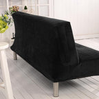 Funda para sofá cama clic-clac negra