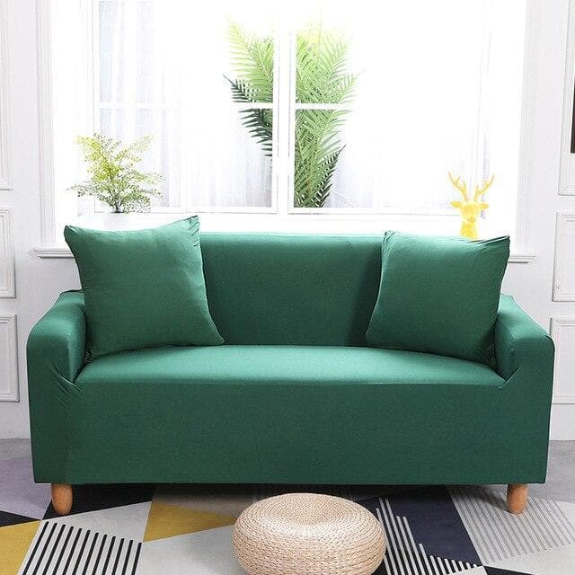 Funda de sofá verde