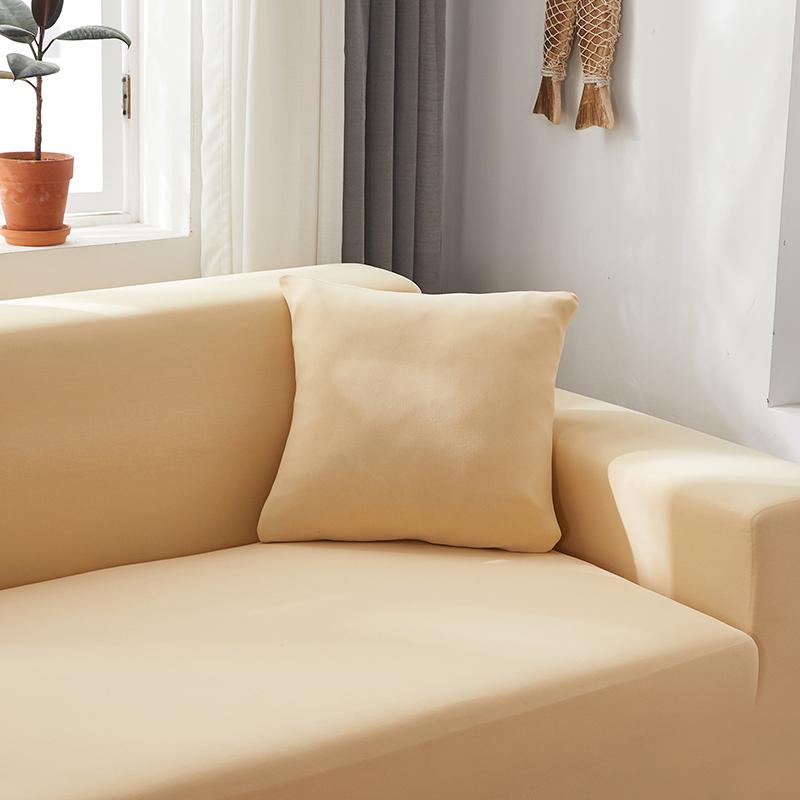 Funda de sofá esquinero beige