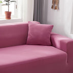 Funda de sofá esquinero magenta