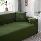 Funda de sofá esquinero verde
