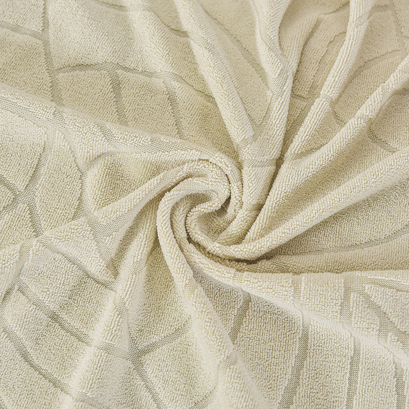 Funda de sofá relax de jacquard beige