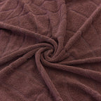 Funda de sofá relax de jacquard marrón