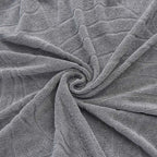 Funda de sofá reclinable de jacquard gris antracita