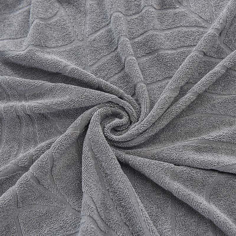Funda de sofá reclinable de jacquard gris antracita