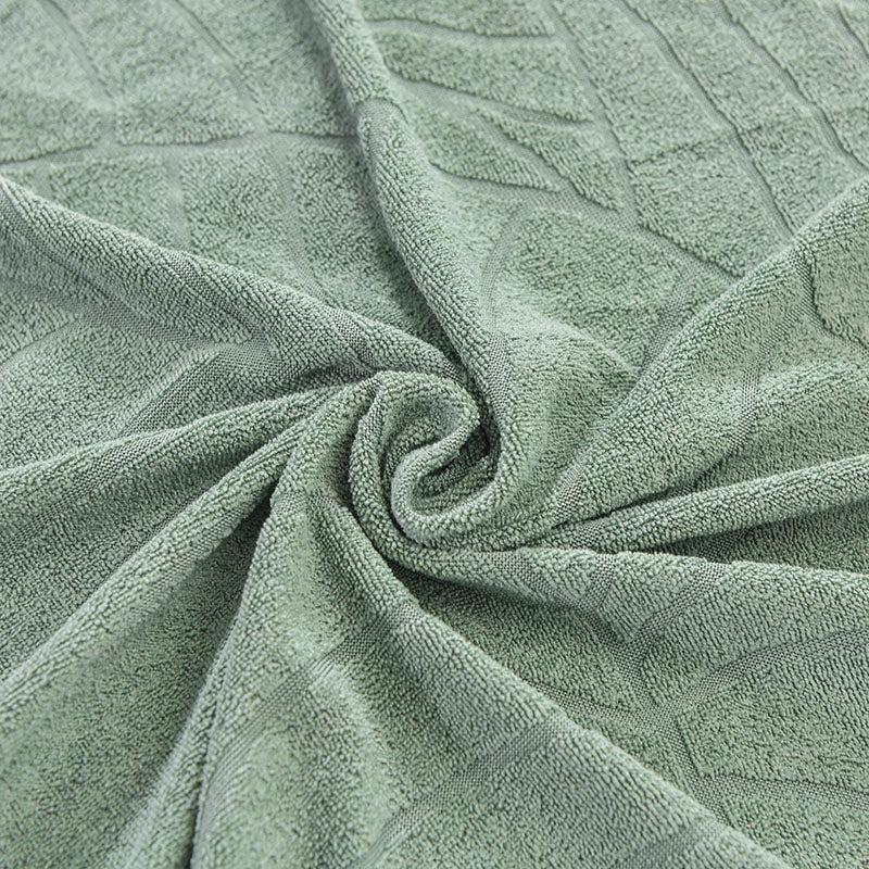 Funda de sofá relax de jacquard verde agua