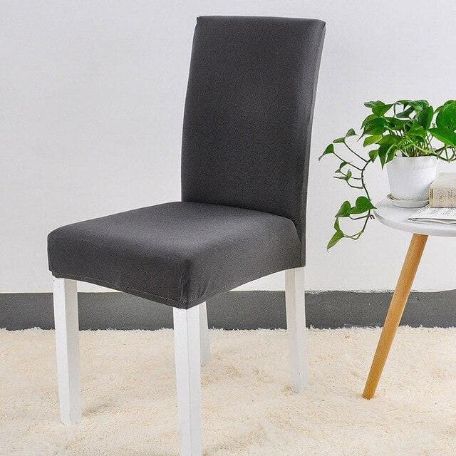 Funda de silla gris