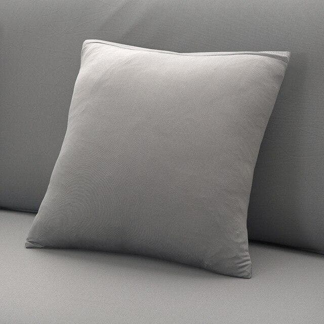 Funda de cojín - Gris - Pack de 2 (45x45 cm)