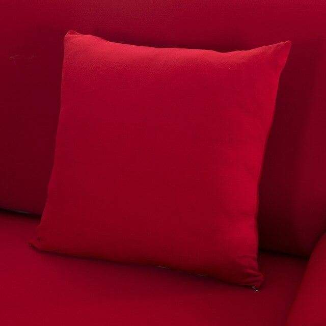 Funda de cojín - Rojo - Pack de 2 (45x45 cm)
