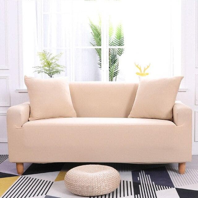 Funda de sofá beige