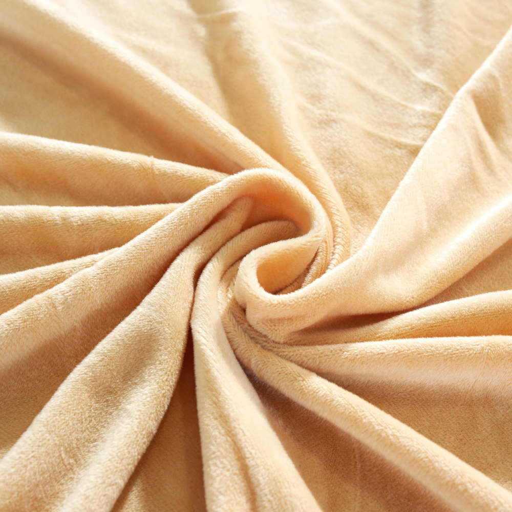 Funda para sofá esquinero de terciopelo beige