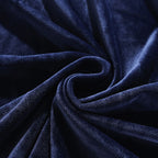 Funda de sofá rinconera de terciopelo azul marino