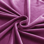 Funda de sofá esquinero de terciopelo magenta