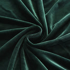 Funda de sofá esquinero de terciopelo verde oscuro